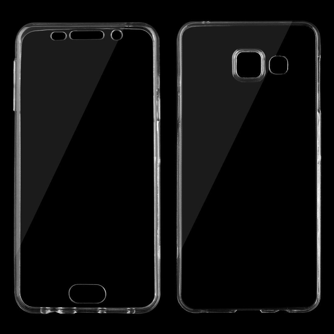 Läpinäkyvä kaksipuolinen Kuori Samsung Galaxy A3 (2016)