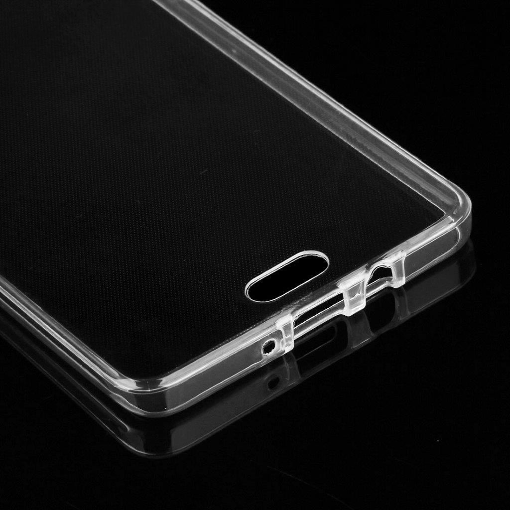 Läpinäkyvä kaksipuolinen Kuori Samsung Galaxy A7