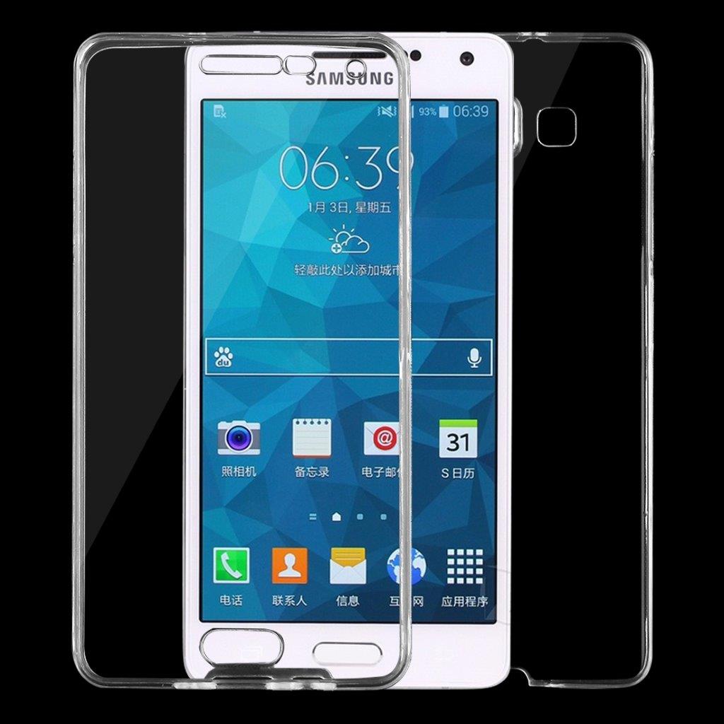 Läpinäkyvä kaksipuolinen Kuori Samsung Galaxy A5