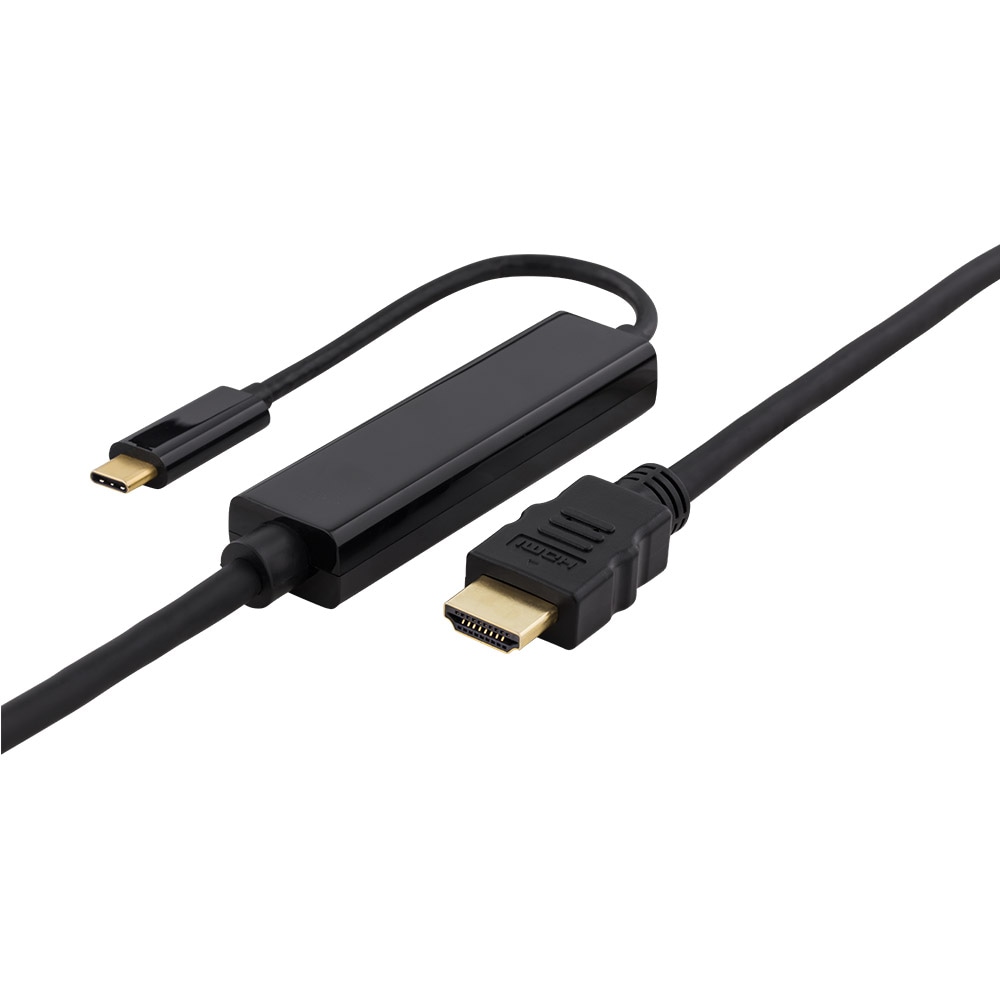 USB-C - HDMI kaapeli, 5m, Ultra HD 3840x2160
