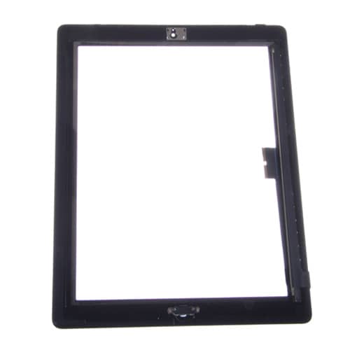 Näytön lasi & Touch screen iPad 2 Musta