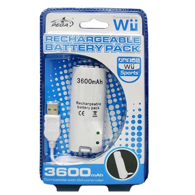 Ladattava akku Nintendo Wii - 3600mAh