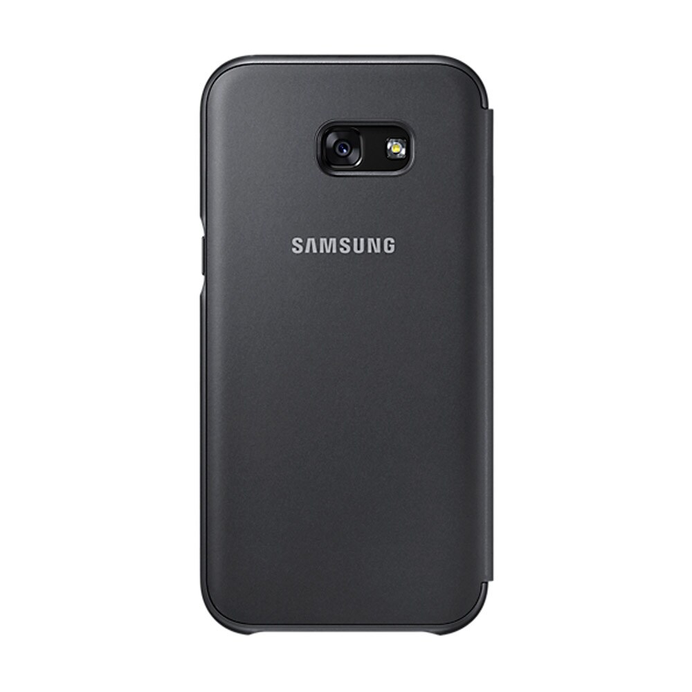 Samsung Neon Flip Cover EF-FA520 Galaxy A5 Musta