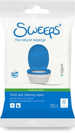 Sweeps® Puhdistuspyyhkeet wc:lle