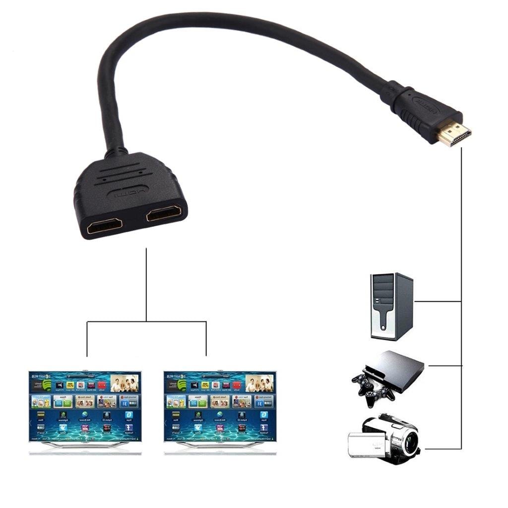HDMI Splitter 30cm kaapeli