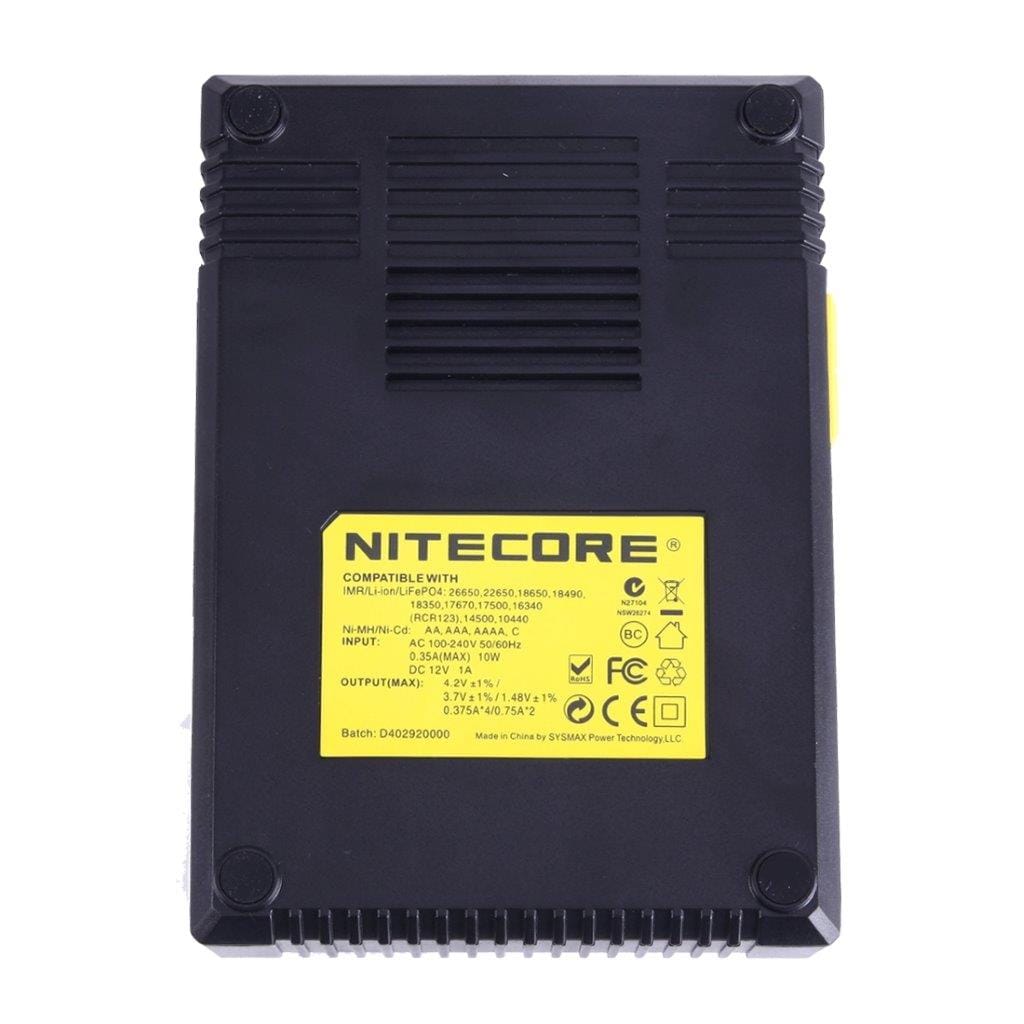 Nitecore D4 Multi LCD Akkulaturi 18650 14500 mm