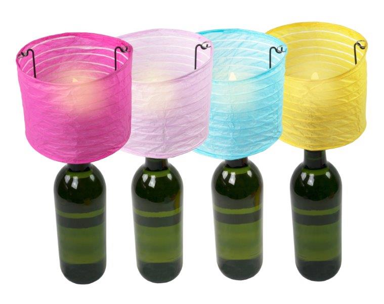 Viinilyhdyt 4 väriä LED