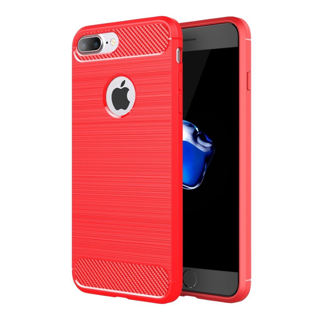 iPhone 8 Plus / 7 Plus Brushed ArmorCase - Punainen väri