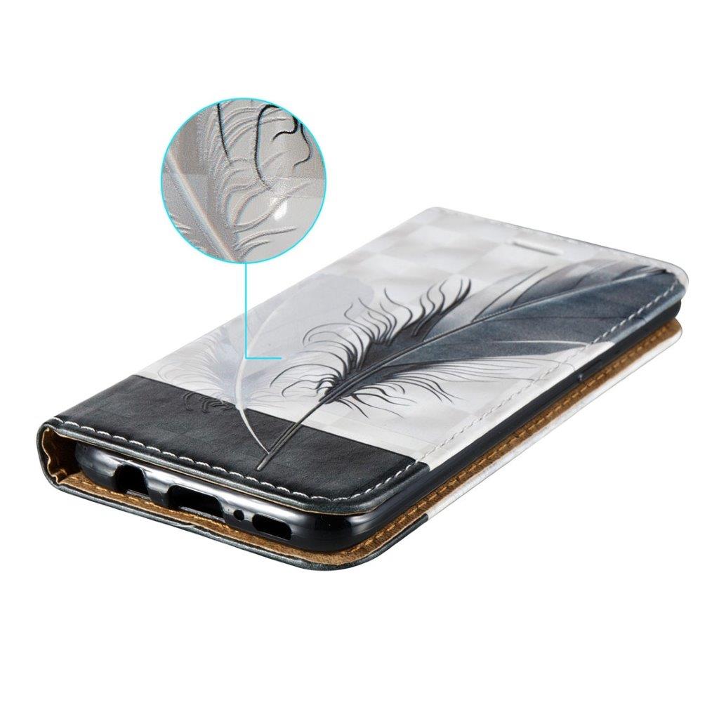 Lompakko Samsung Galaxy S8 3D Design hihnalla