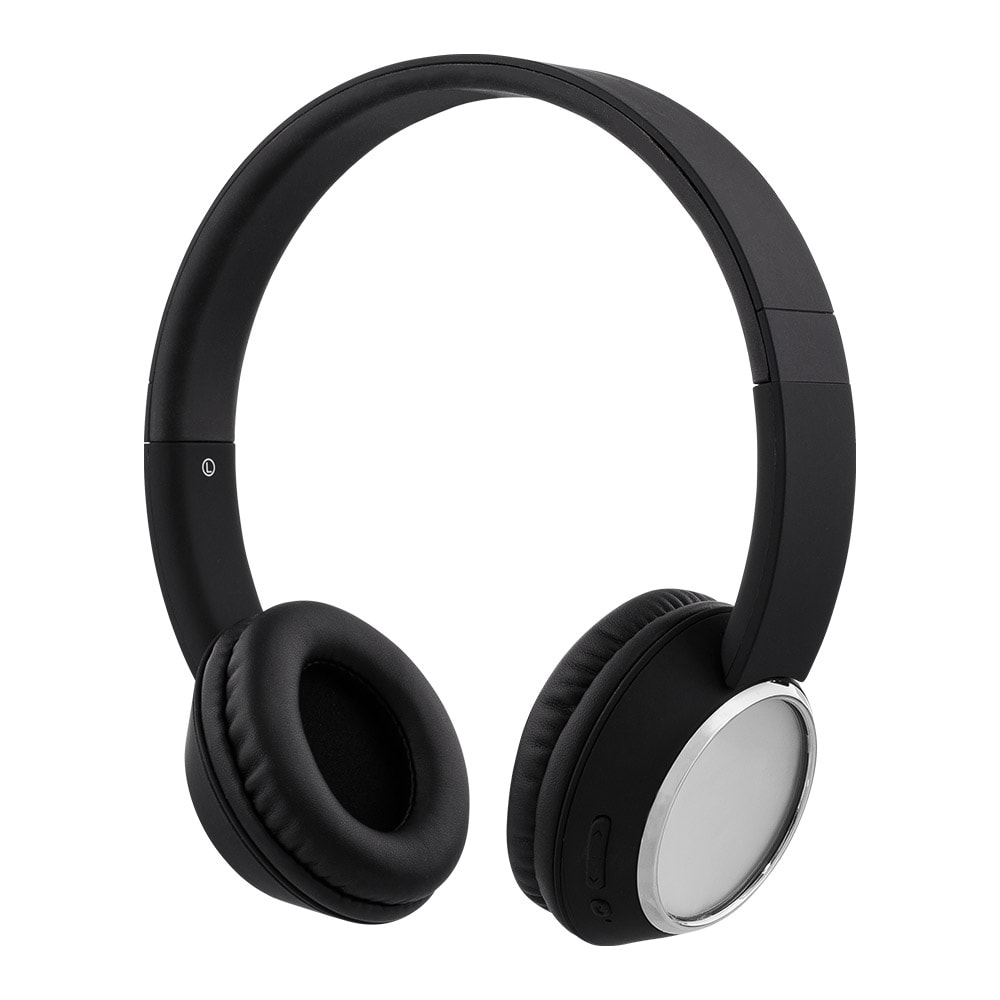 STREETZ Bluetooth-kuulokkeet mikrofonilla - Musta/Kromi