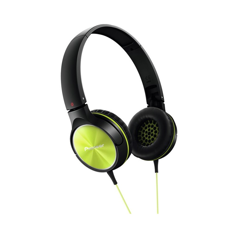 Pioneer Headphones SE-MJ522 Lime/Musta