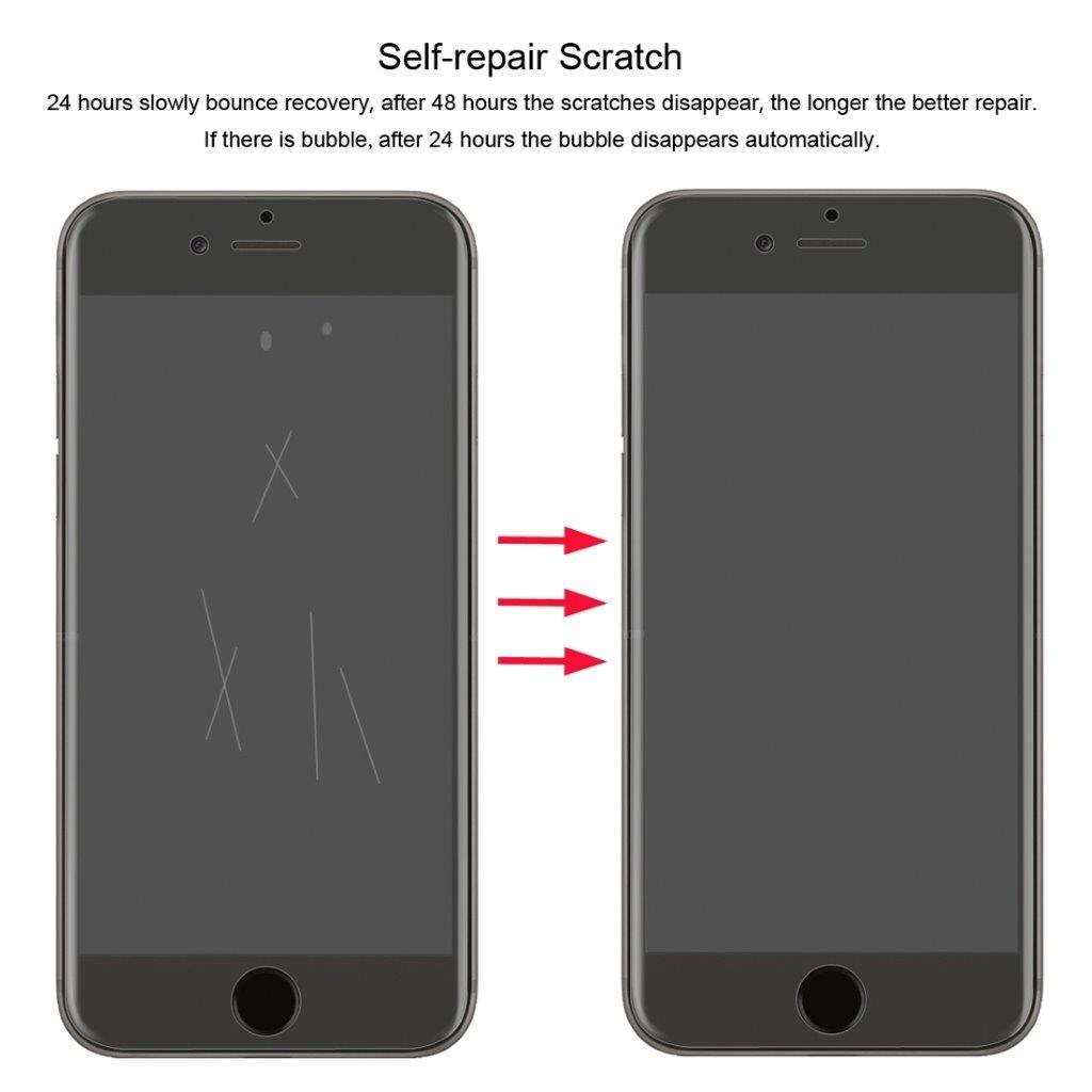 Näytönsuoja karkaistu kalvo iPhone 6 - 3D koko näytön suoja