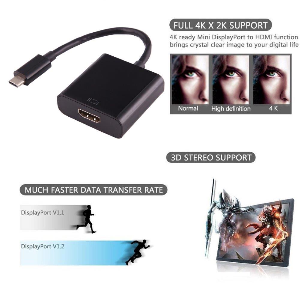 USB 3.1 Tyyppi-C Adapteri HDMI