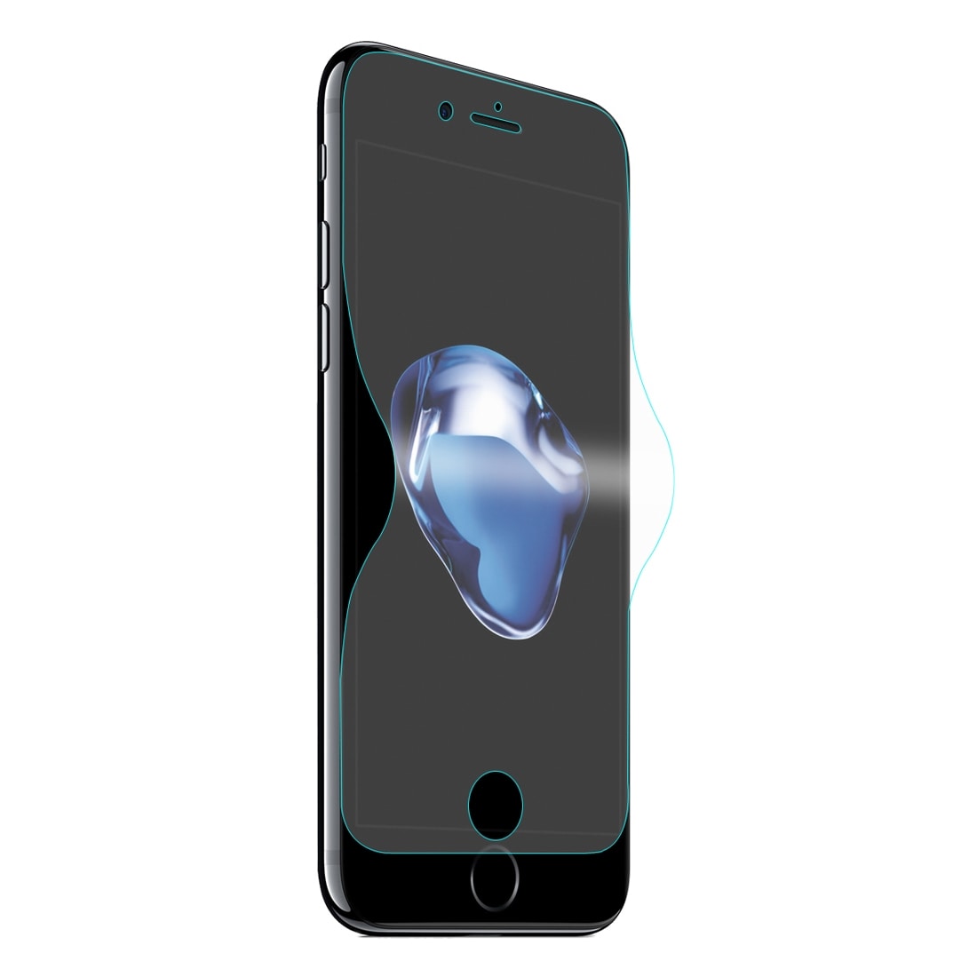 Näytönsuoja karkaistu kalvo iPhone 8 / 7 - 3D koko näytön suoja
