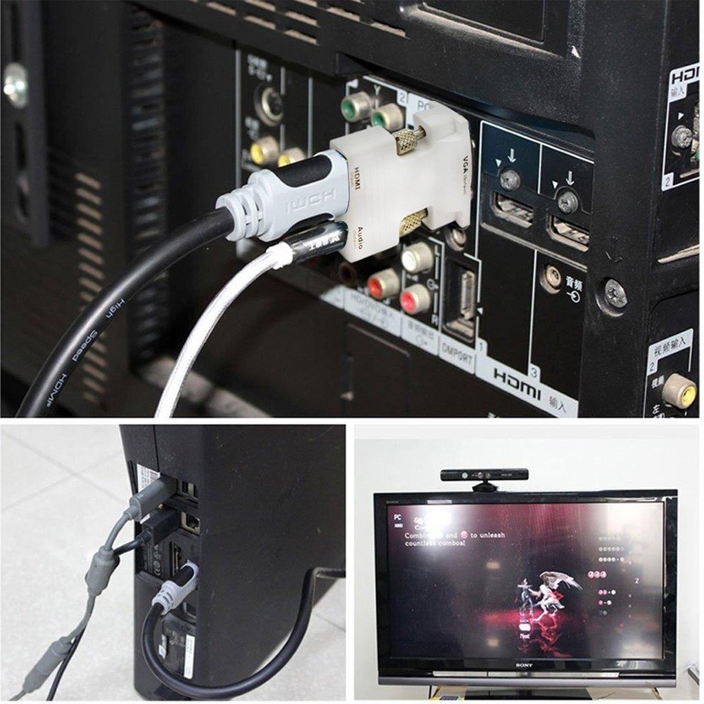 Videosovitin HDMI - VGA + Audio