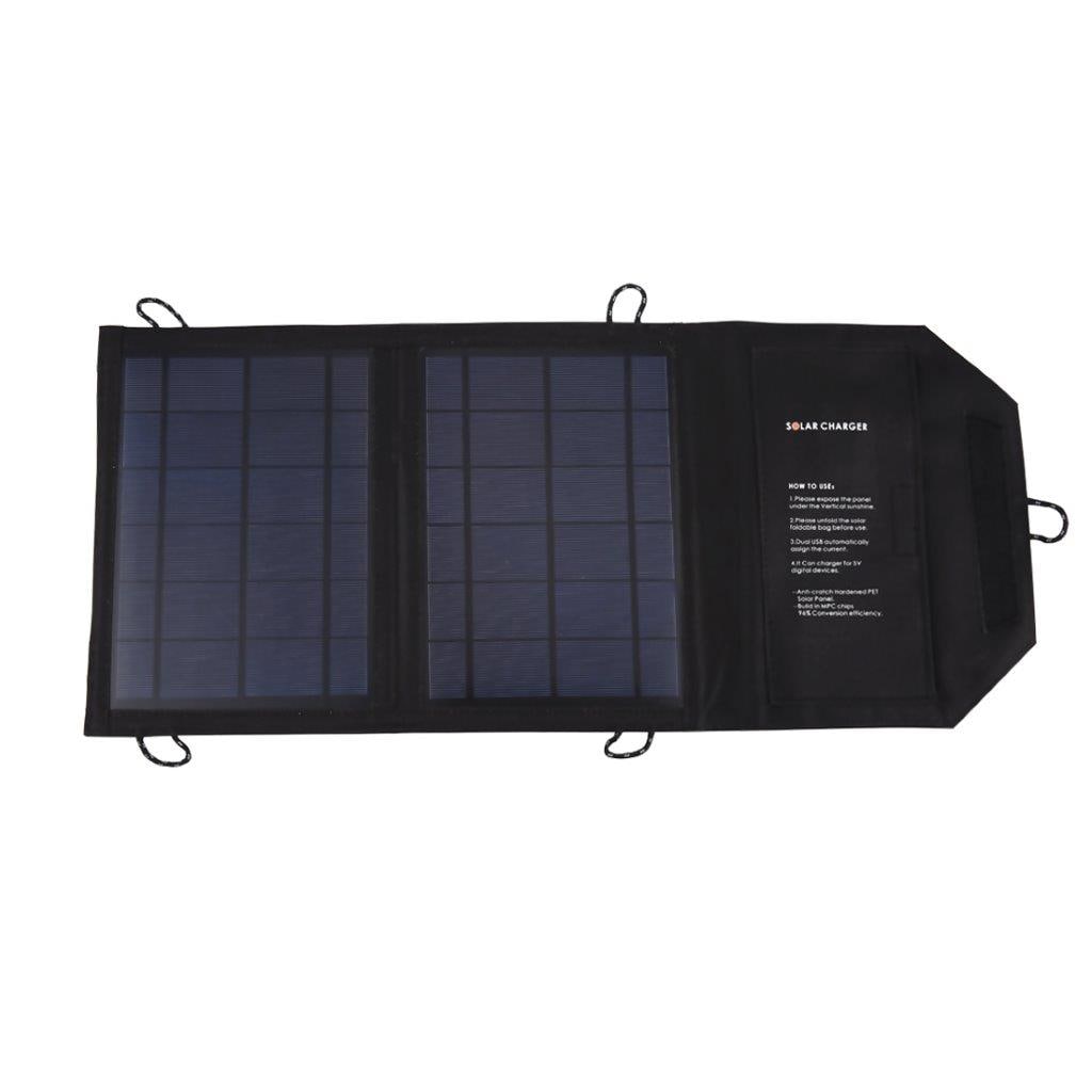 Aurinkoenergia laturi 2 usb-portilla iPhone, iPad, Samsung, Sony