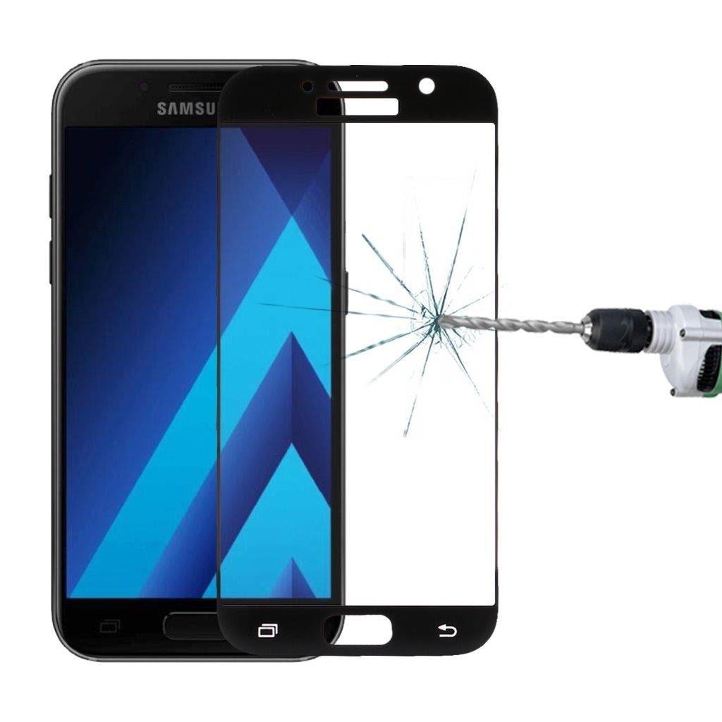 Näytönsuoja karkaistua lasia Samsung Galaxy A3 2017 - Suoja koko näytölle