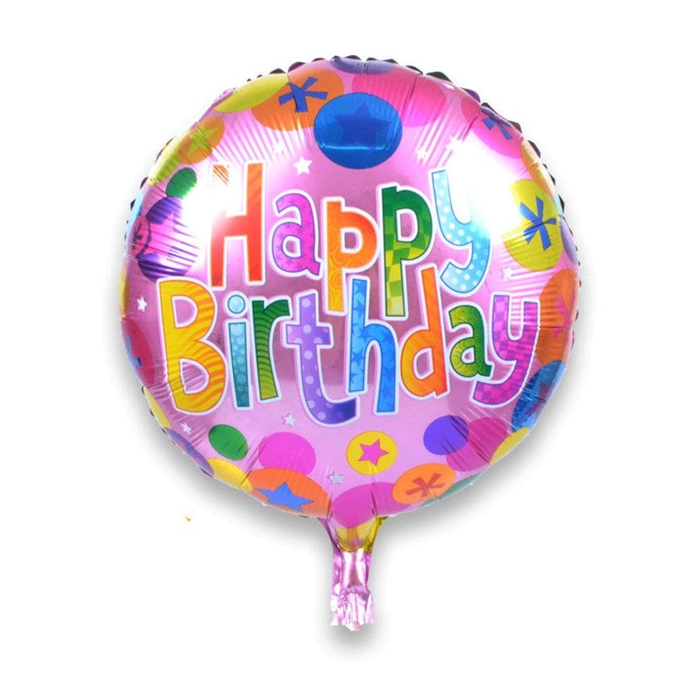 Heliumpallo 45cm - Happy birthday