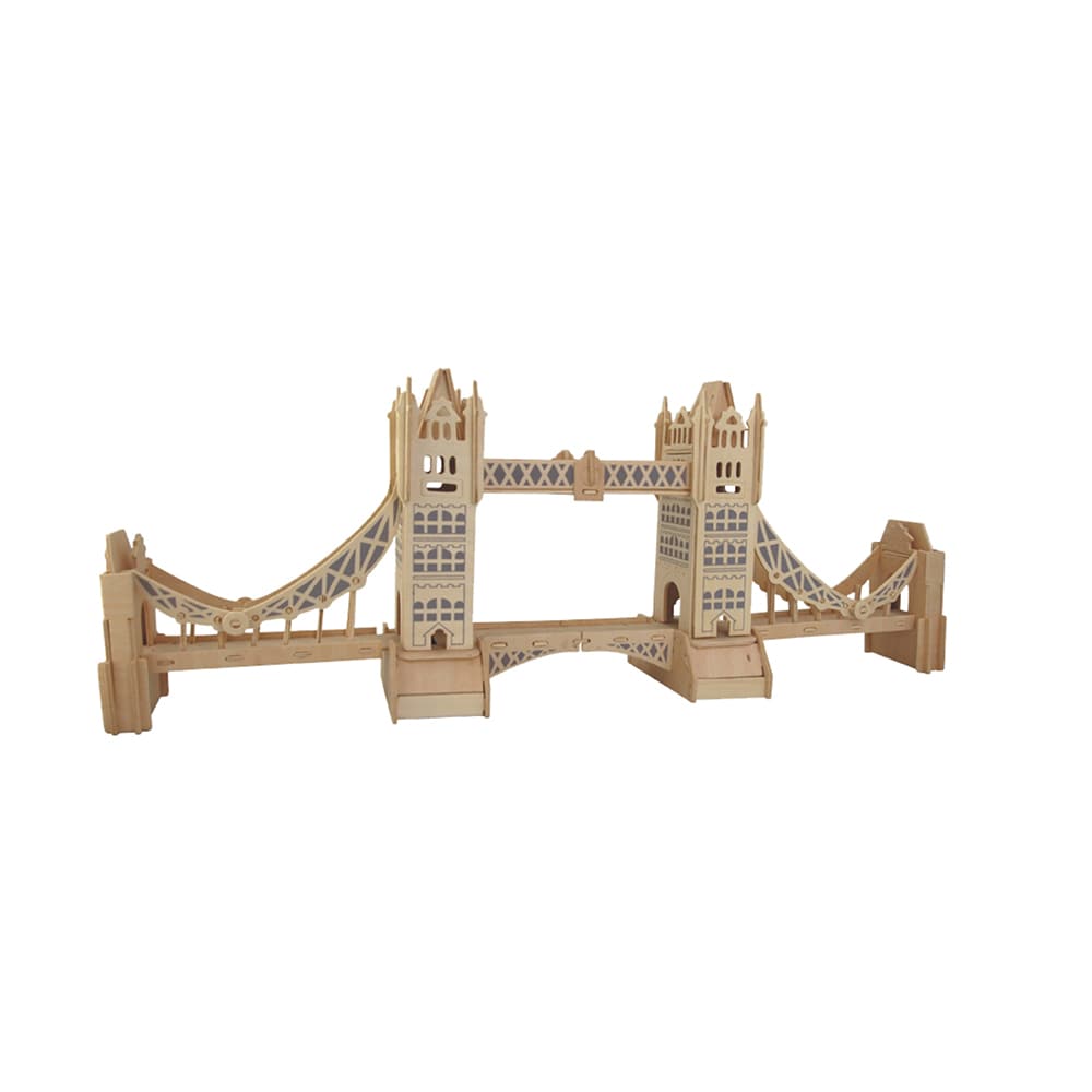 Malli 3D-Palapeli puuta - Tower Bridge