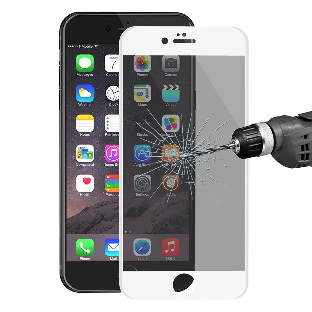 Spy-näytönsuoja karkaistua lasia iPhone 6 & 6s - Suoja koko näytölle