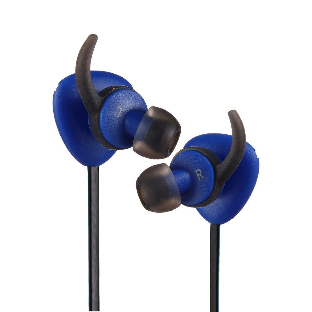 Bluetooth kuulokkeet tukikaarella iPhone / Android Mikrofonilla