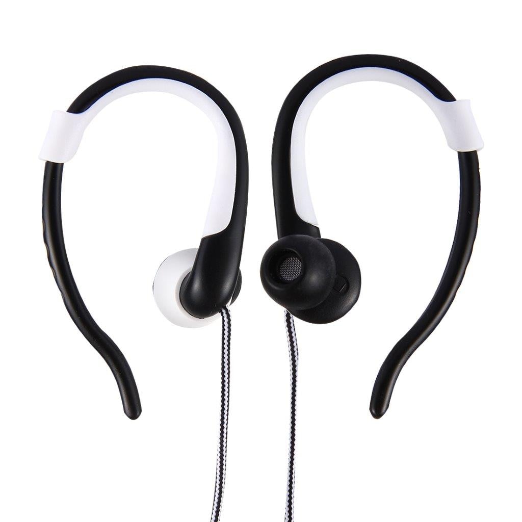 Langattomat In-Ear kuulokkeet mikrofonilla ja korvakoukut/ korvasangat - Bluetooth