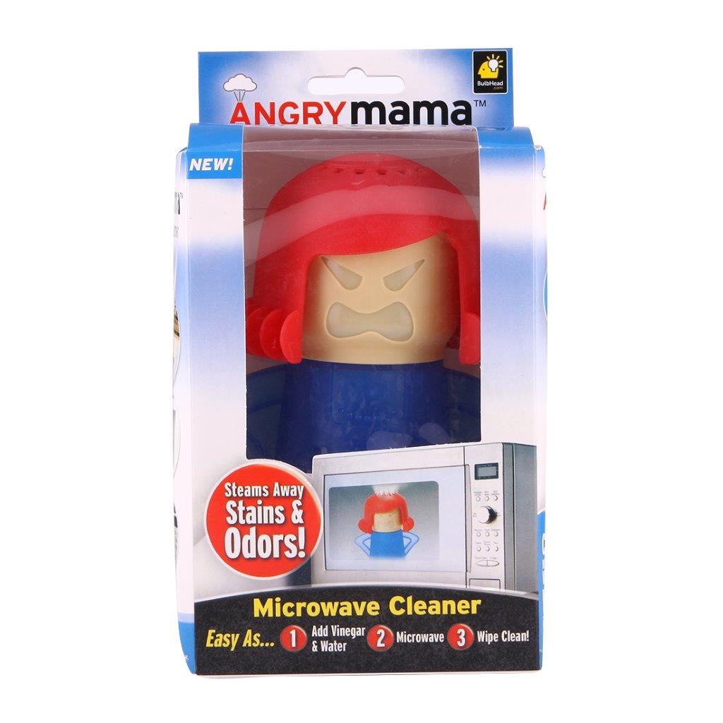 Angry Mama - mikroaaltouunin puhdistaja