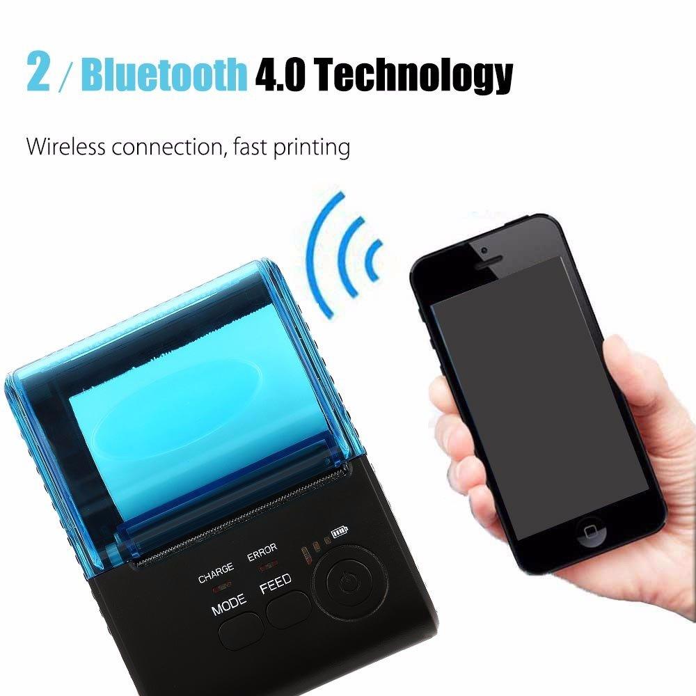 Bluetooth 4.0 POS-kuittitulostin 58mm