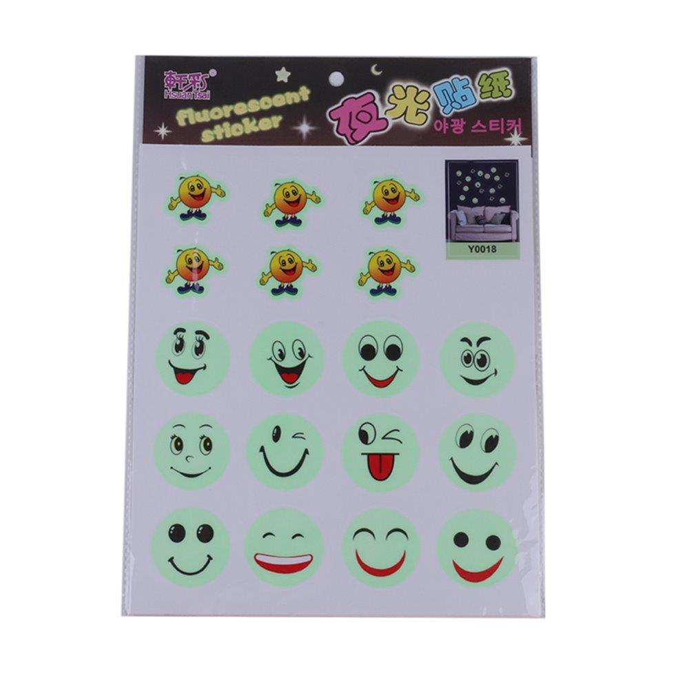 Seinätarra / wall stickers - Itsevalaisevat Smileys