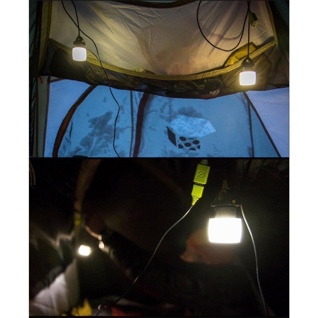 Rakennettavissa oleva roikkuva Camping-lamppu ulkokäyttöön