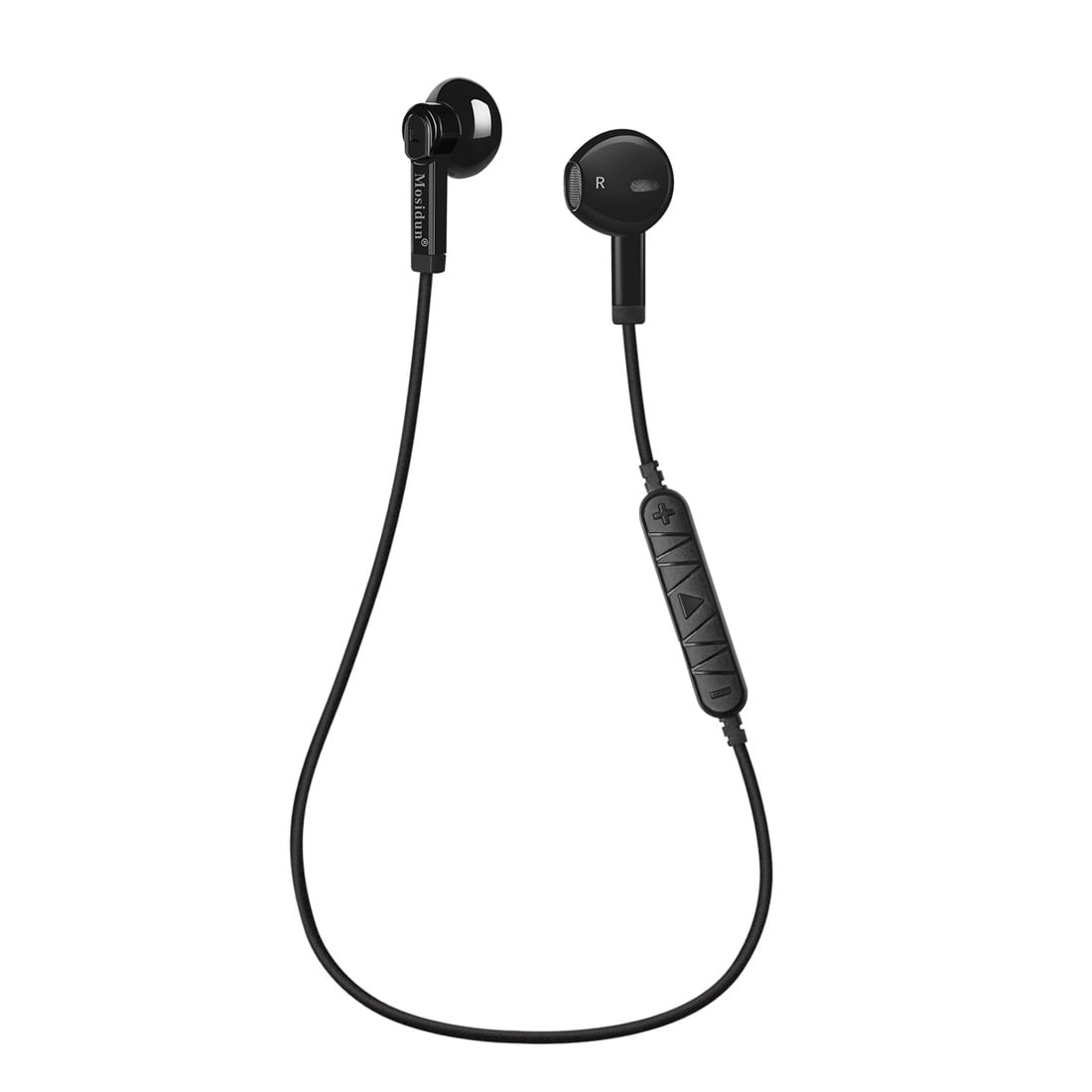 Bluetooth headset kaapelilla & kaukosäätimellä - iPhone / Samsung / Sony jne.