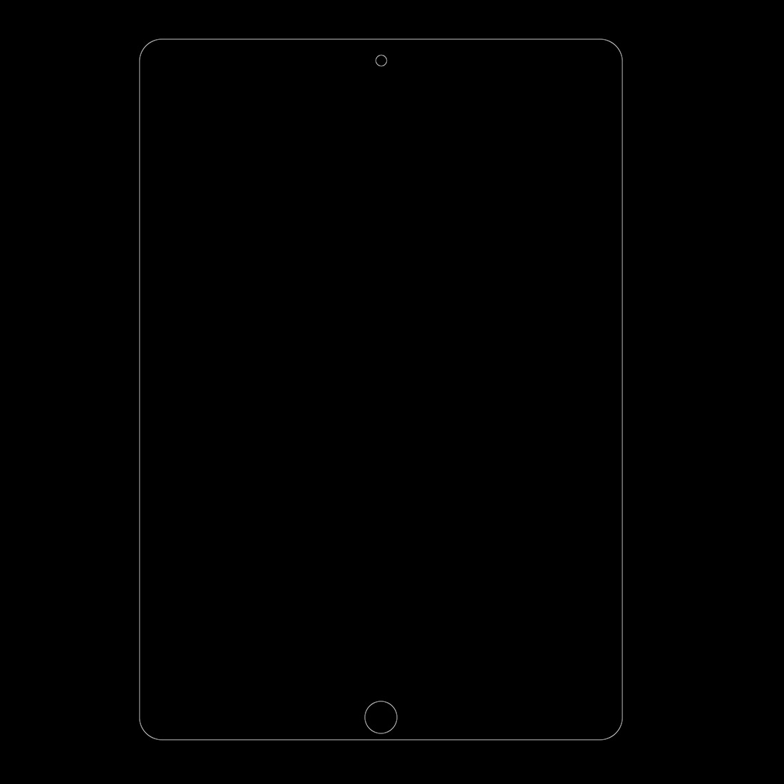 Näytönsuoja karkaistua Lasia iPad Pro 10.5