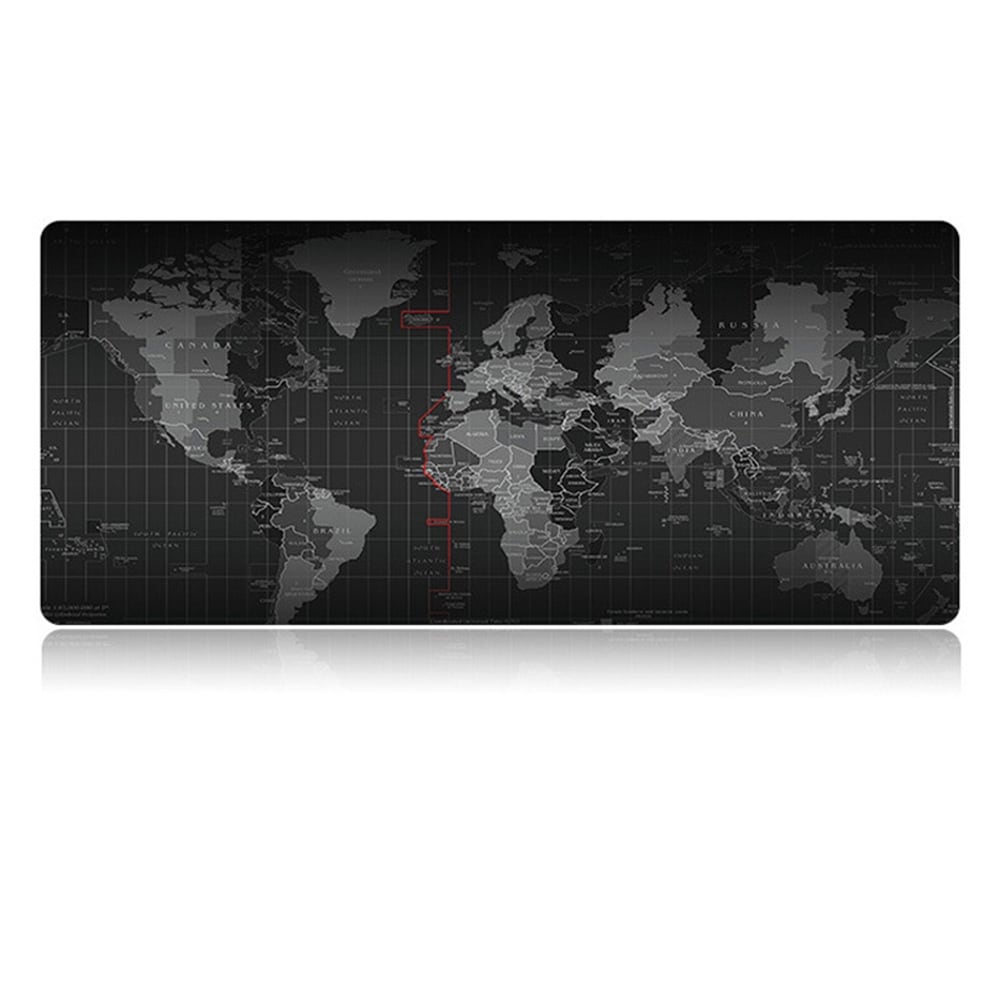 Suuri HiirimattoWorld Map - 60x30cm