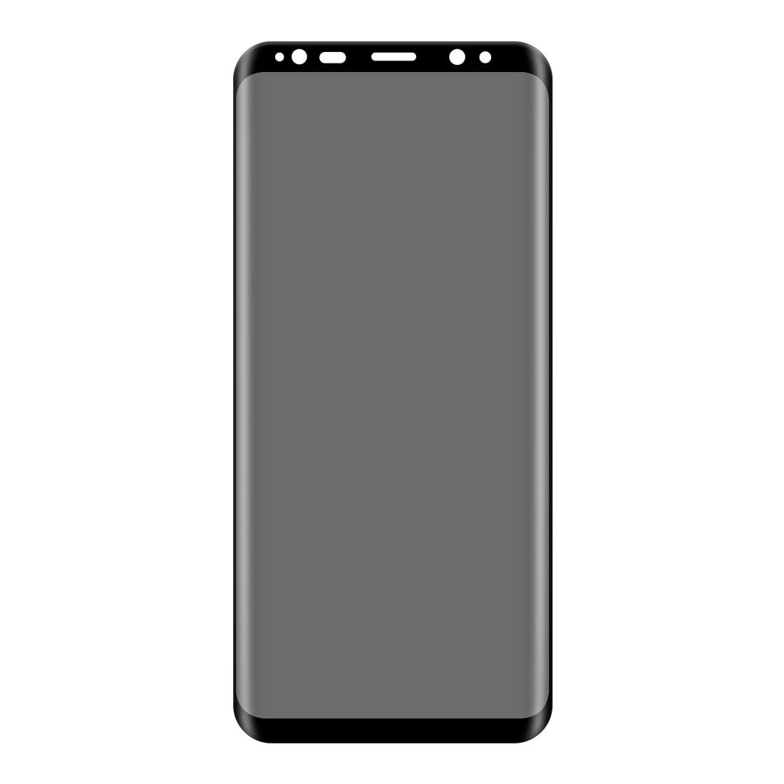 Näytönsuoja Privacy Filter Samsung Galaxy S8 - Kaareva koko näyttö