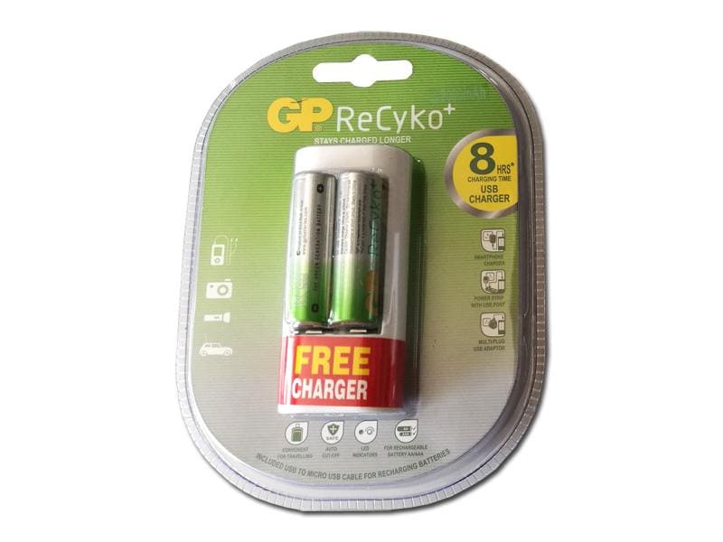 GP ReCyko Akkulaturi USB