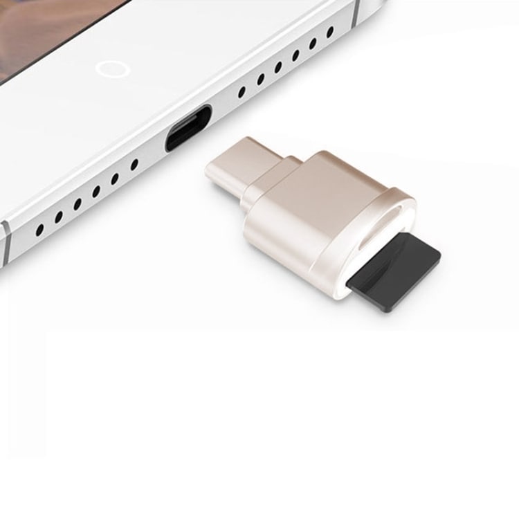 MicroSD kortinlukija USB-C / Tyyppi-C 3.1 - OTG-toiminto