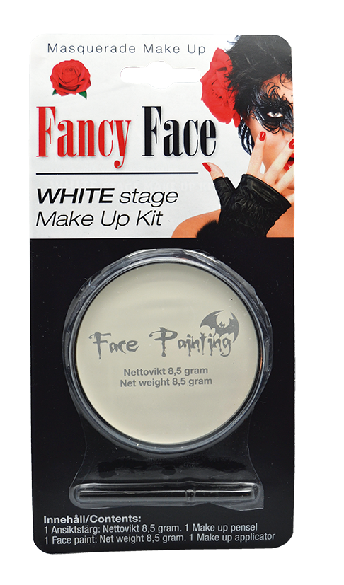 Fancy Face MakeUp Valkoinen