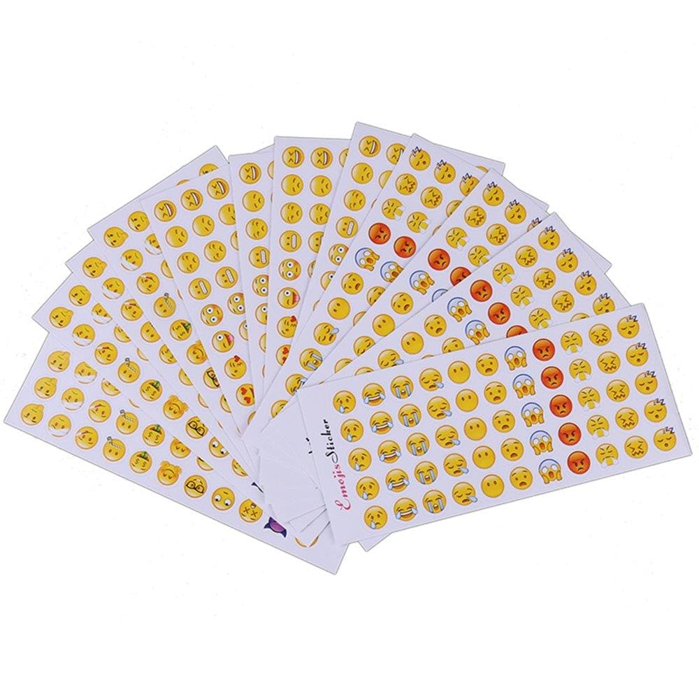 Emoji Tarrat - 660kpl stickers
