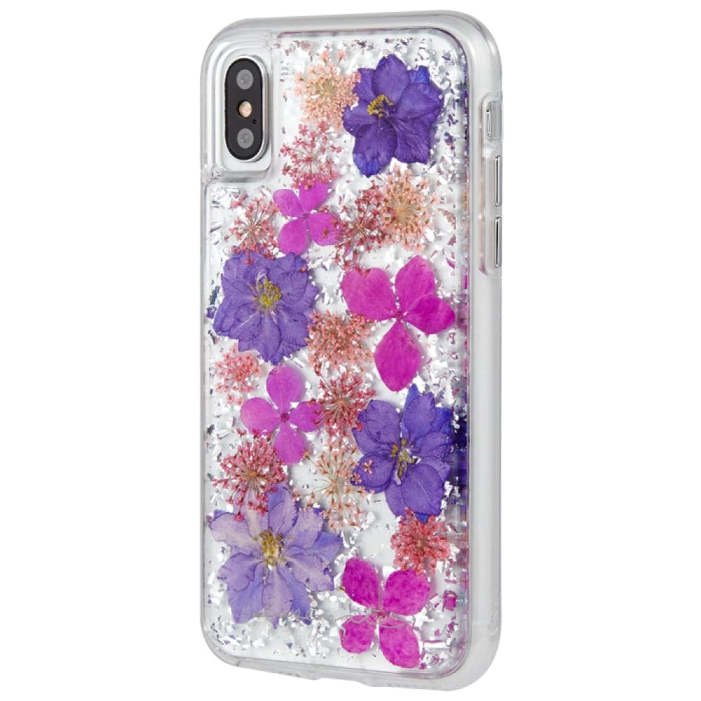 Case-Mate Karat Petals iPhone X Purple