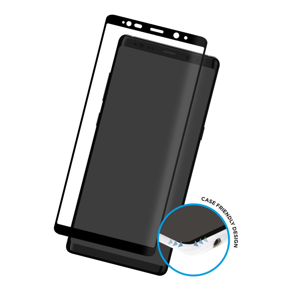 Eiger 3D CF Screen Protector Samsung Note 8 Clear/Black