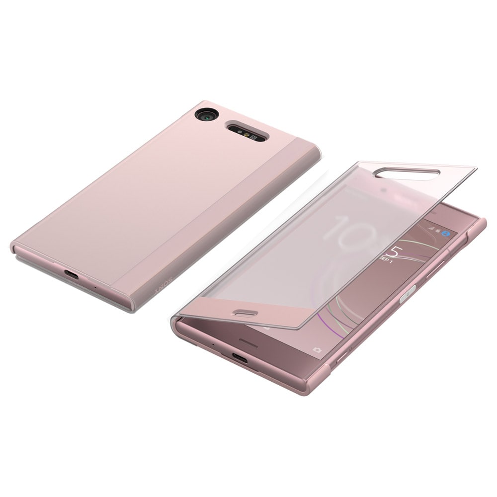 Style Cover Touch SCTG50 Xperia XZ1 Pinkki