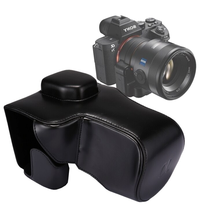 Kameralaukku PU-nahkaa Samsung A7 II / A7R II / A7S II(Black)