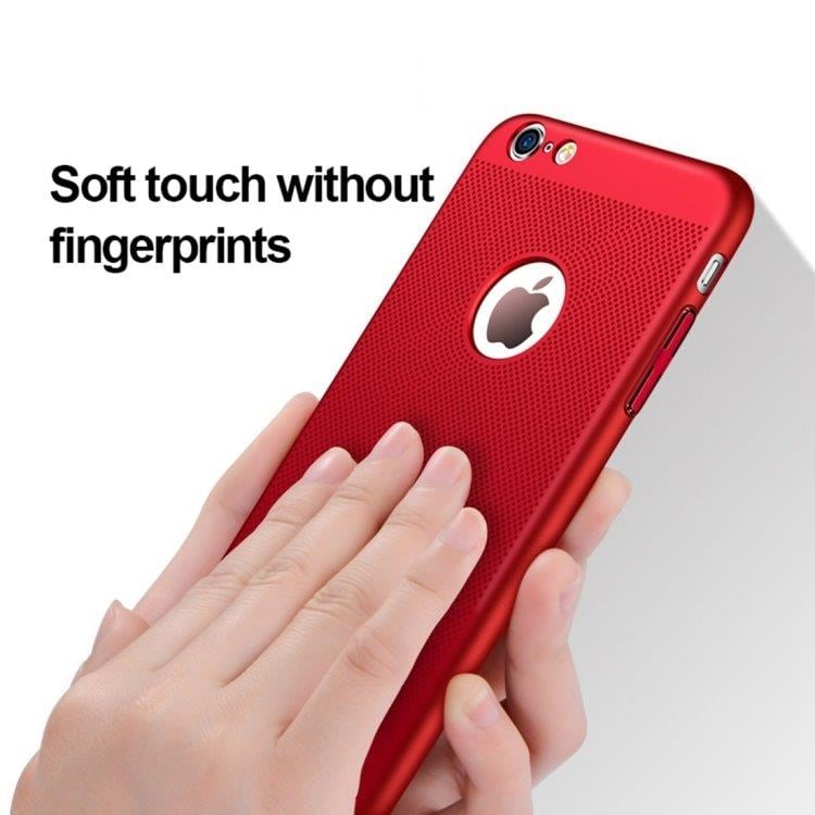 MOFi Shockproof kuori iPhone 8 & 7 - Punainen