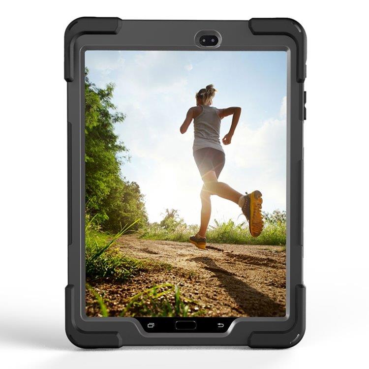 Shockproof Kuori Samsung Galaxy Tab S3 9.7 telineellä