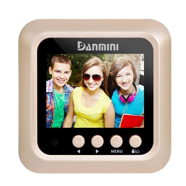 Ovikamera Danmini 2,4" näyttö 2.0MP videotallennuksella