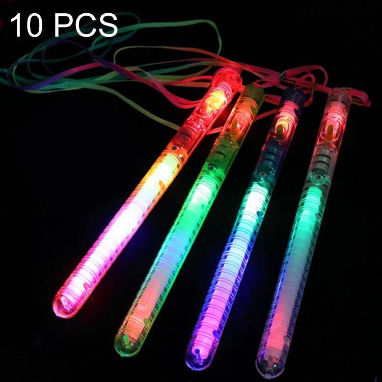 Vilkkuvat valotikut - Glow Sticks 10Pakkaus
