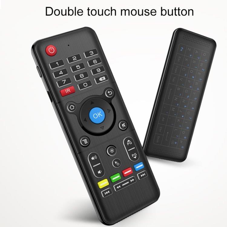 Näppäimistö + Touchpad 6-Akselinen Gyro 2.4GHz Air Mouse taustavalo