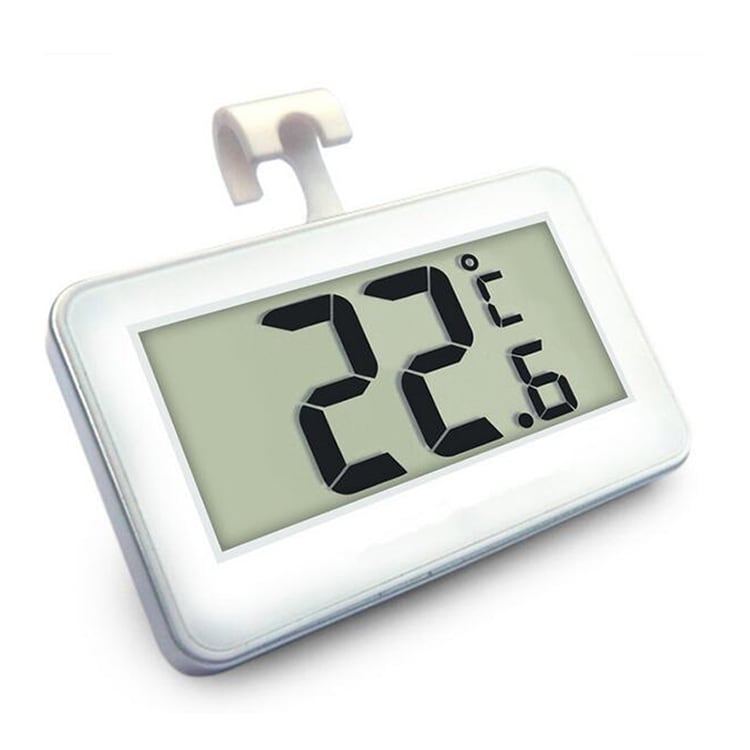 Pieni Digitaalinen LCD Pakastimen lämpömittari koukulla