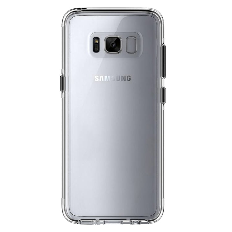 Crystal Case Samsung Galaxy S8 metallipainikkeilla