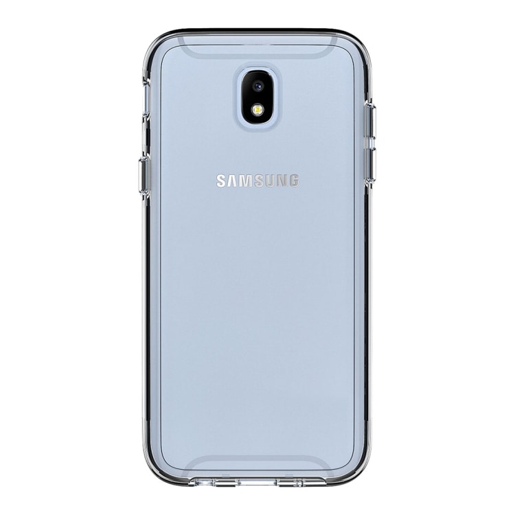 Läpinäkyvä kuori Samsung Galaxy J7 2017 metallipainikkeilla
